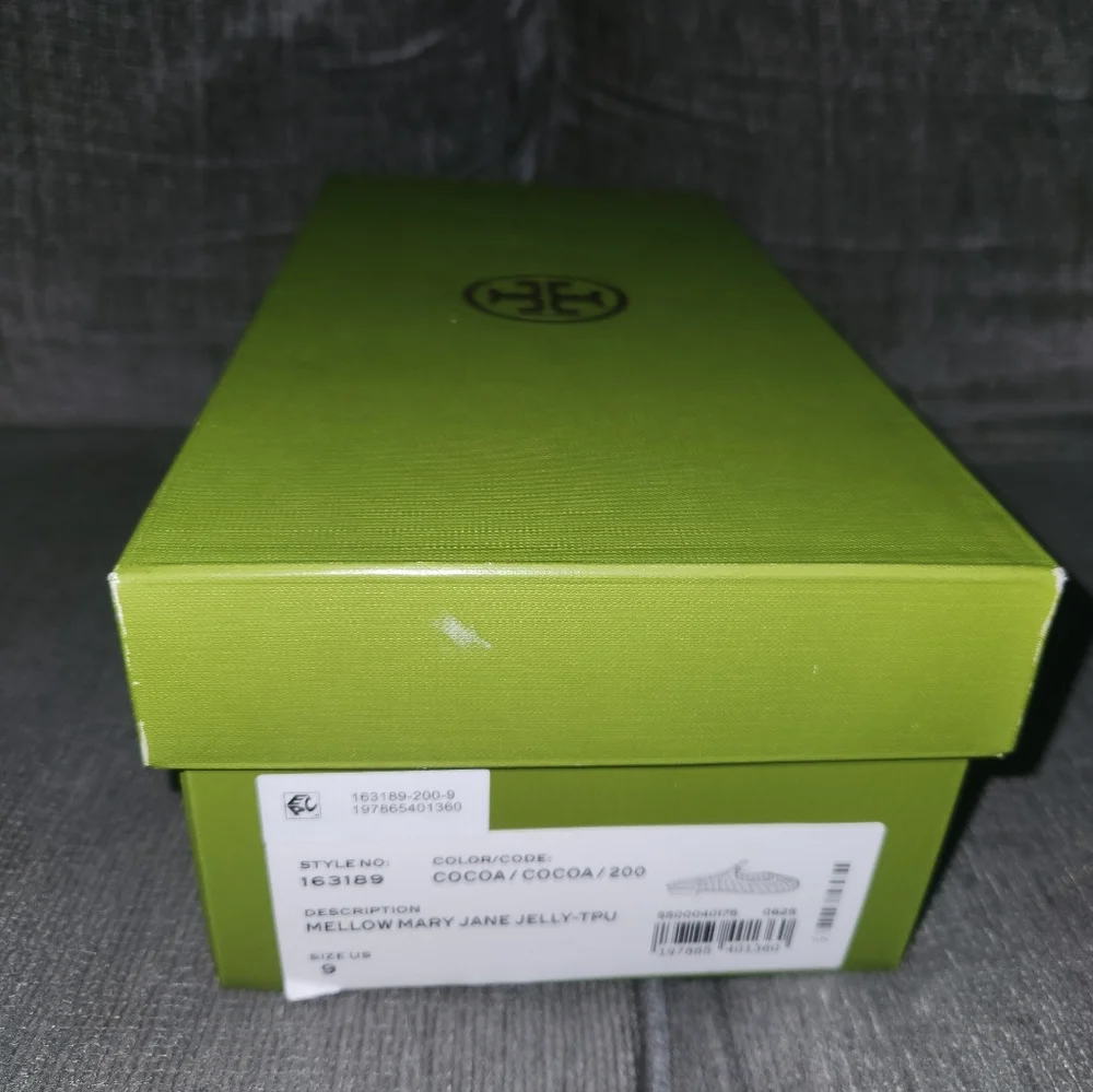 Tory Burch Green Shoe Box